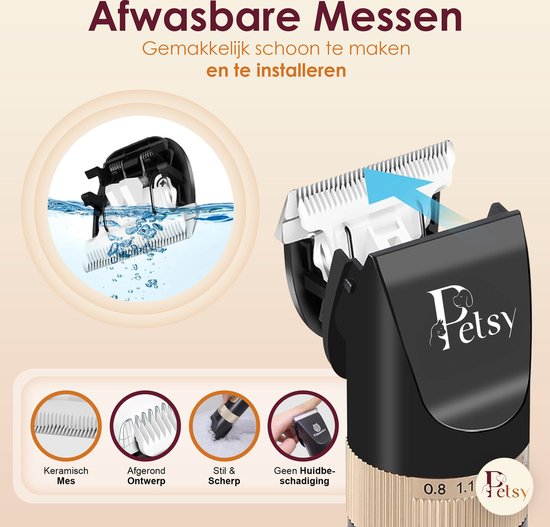 Petsy Professionele Hondentondeuse 